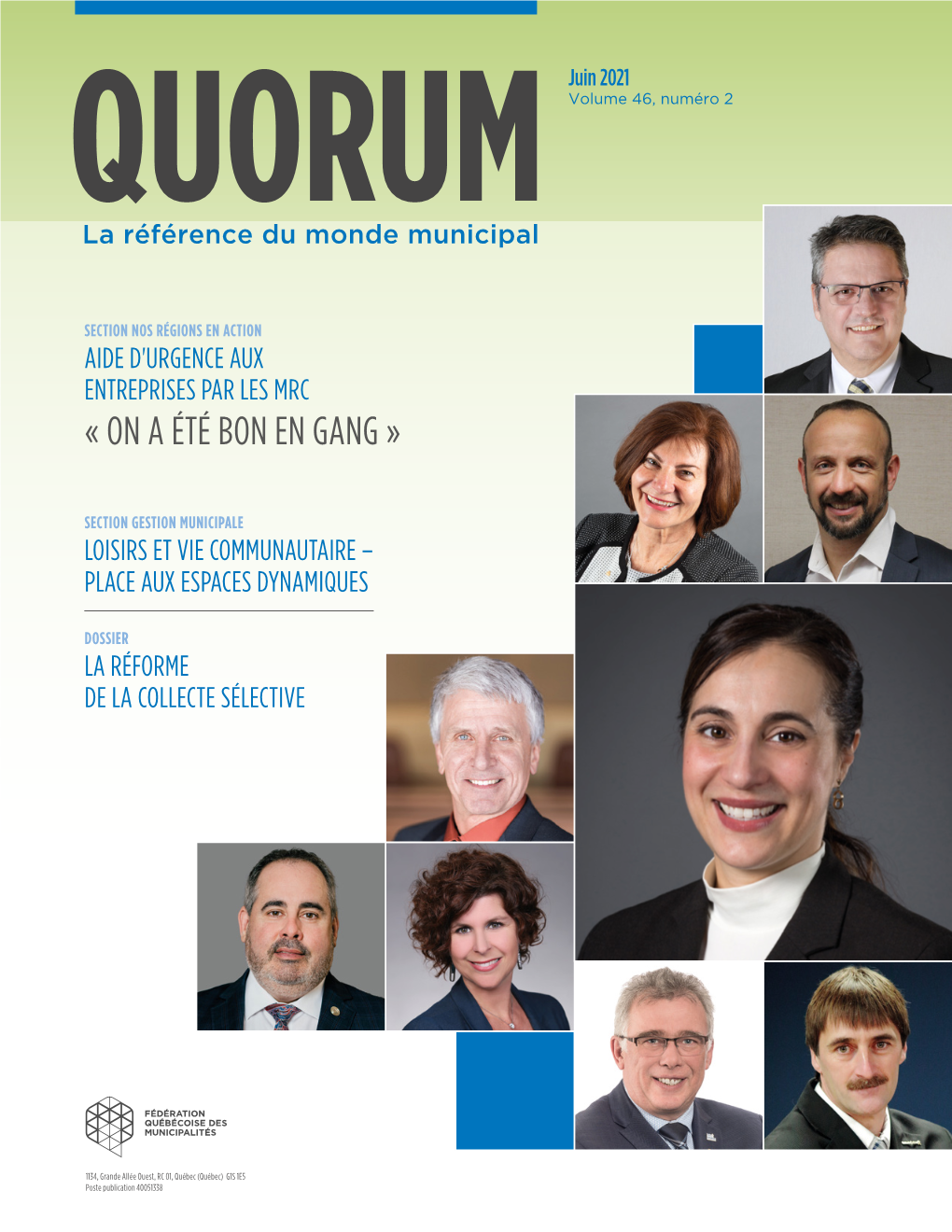 QUORUM- Juin 2021