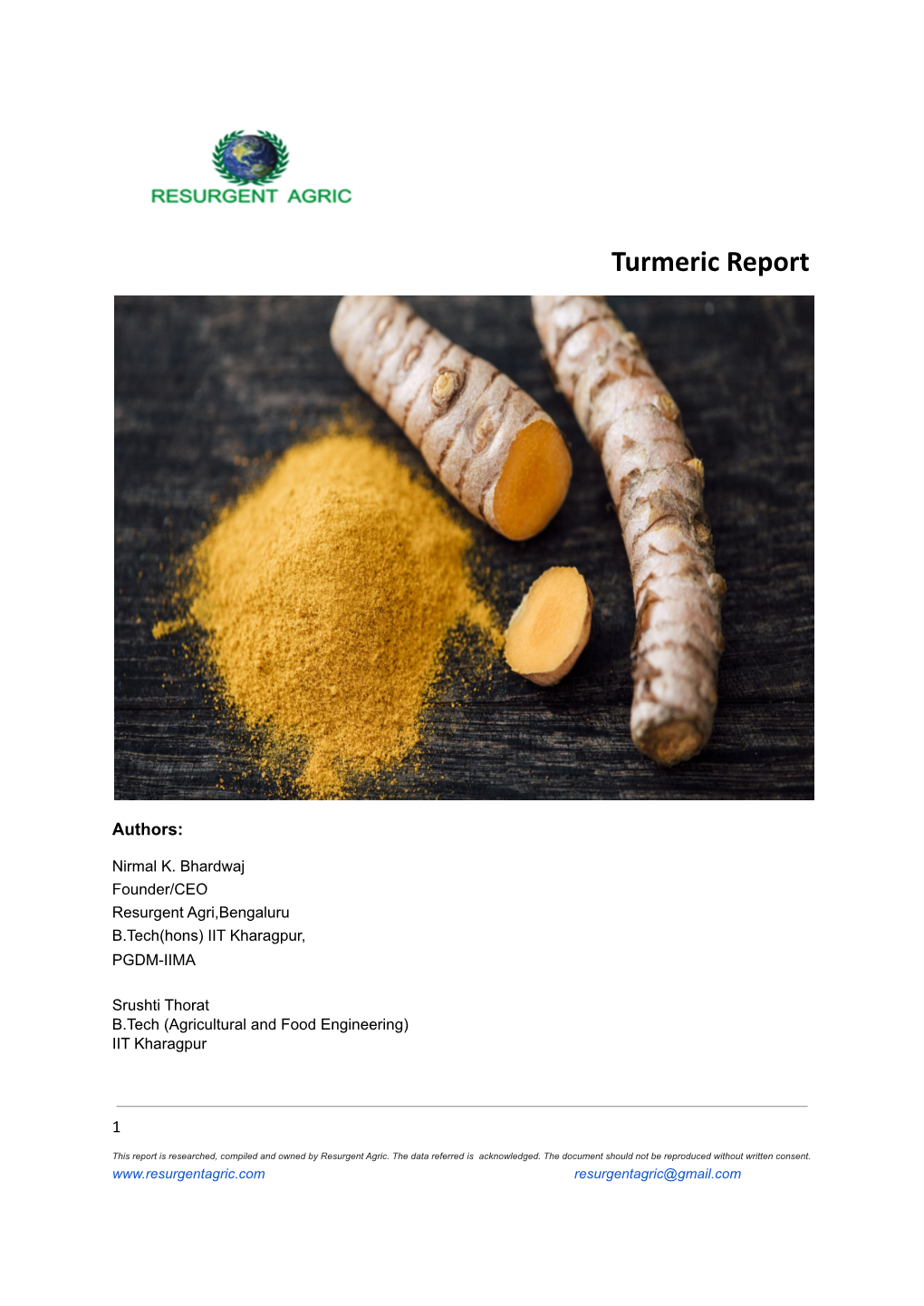 Turmeric Report