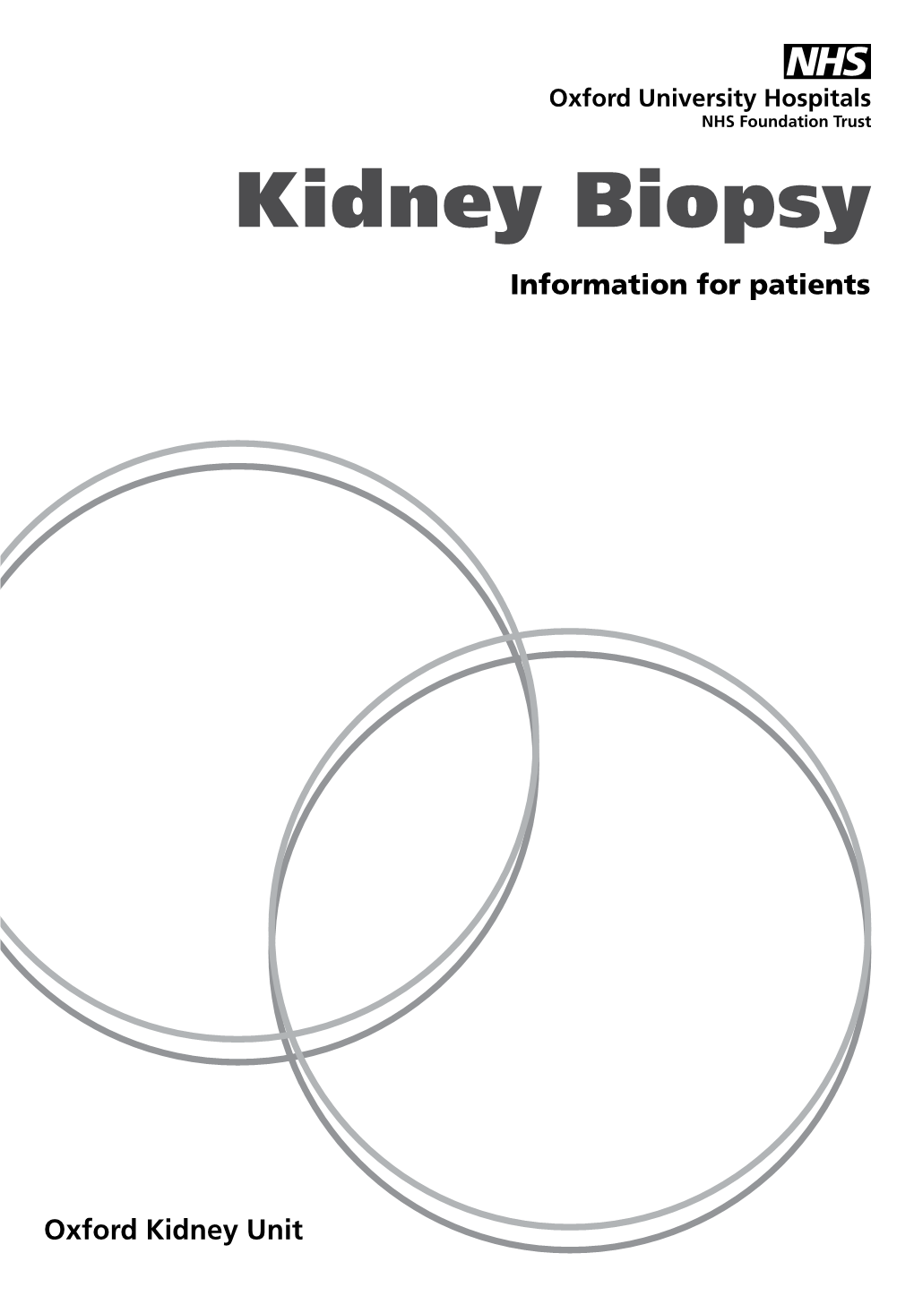 Kidney Biopsy Information for Patients