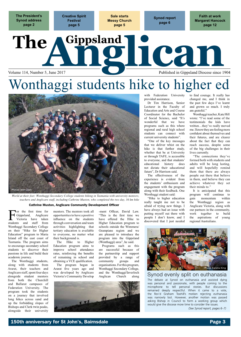 Wonthaggi Students Hike to Higher Ed with Federation University to Find Courage