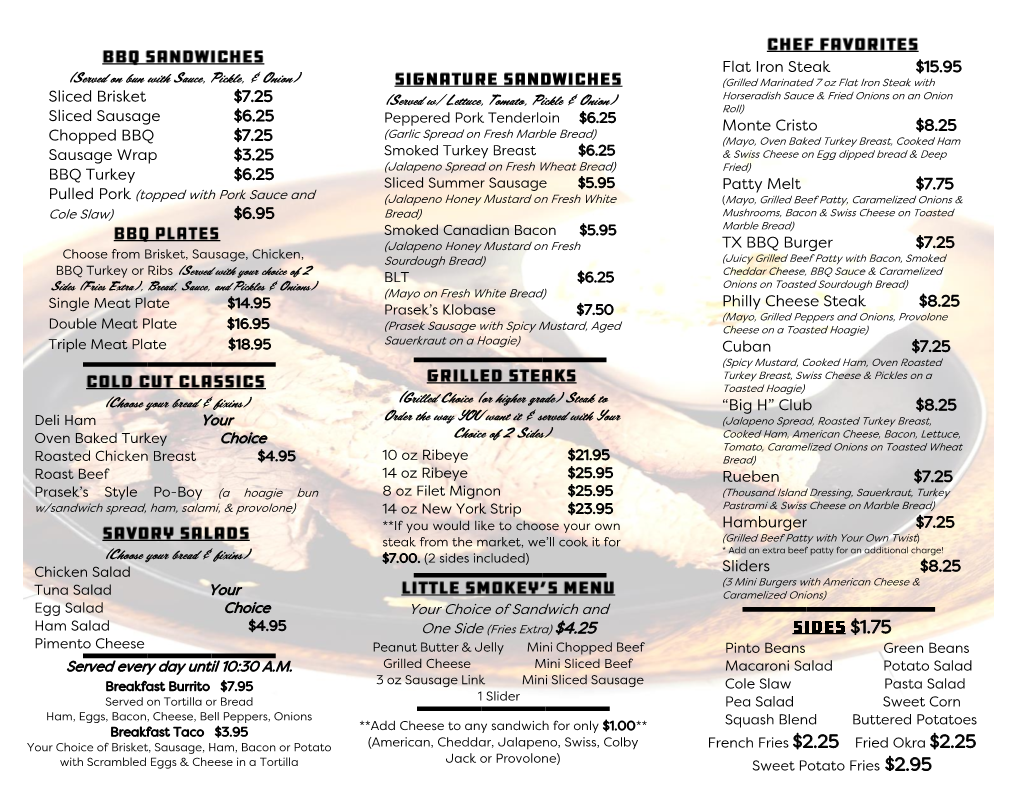 View Our Full Sealy Menu