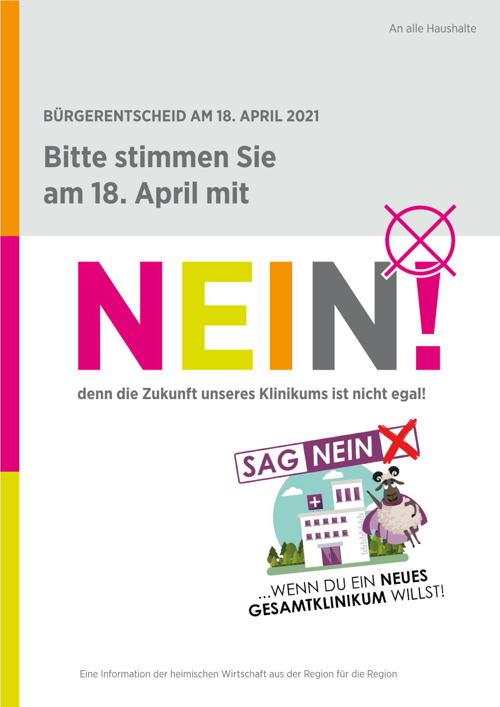 Bitte Stimmen Sie Am 18. April Mit