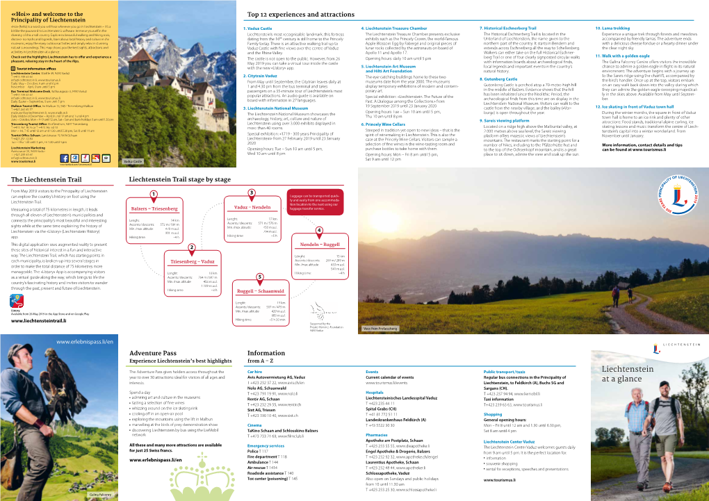 Liechtenstein at a Glance