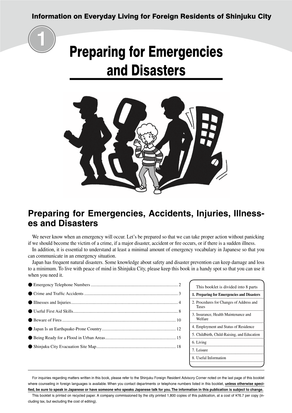 Preparing for Emergencies and Disasters