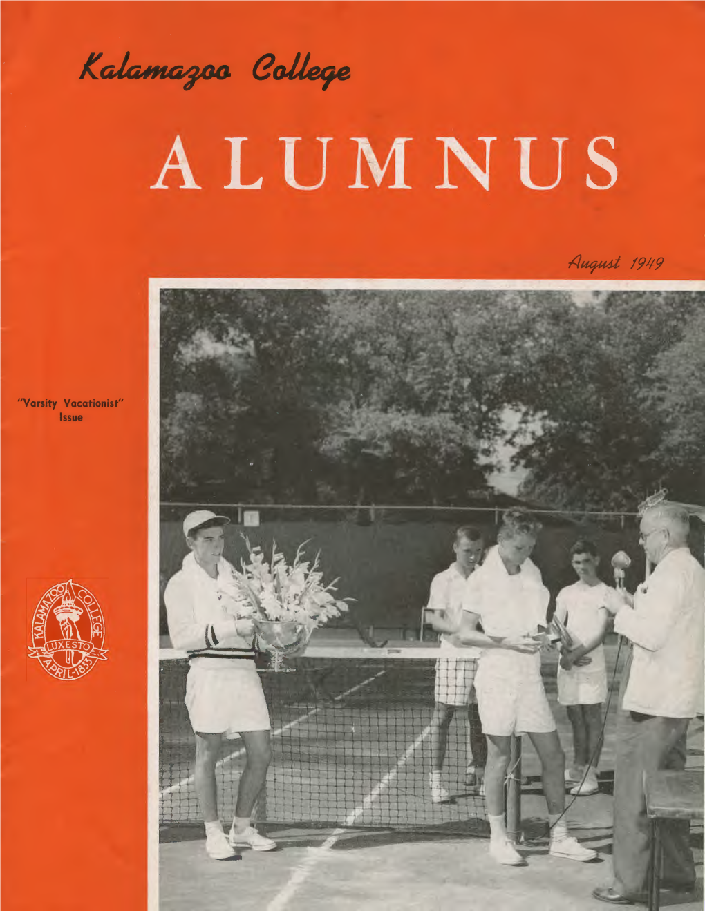 Kalamazoo College Alumnus (August, 1949)