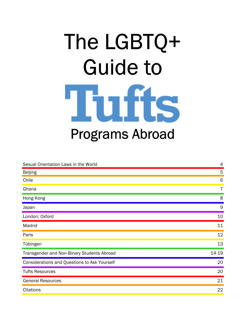 The LGBTQ+ Guide to Study Abroad