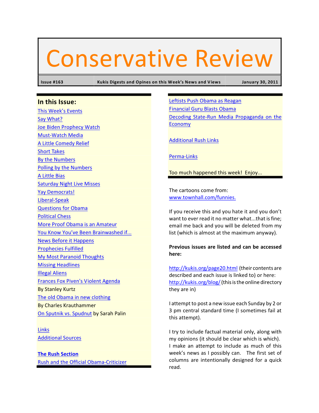 Conservative Review