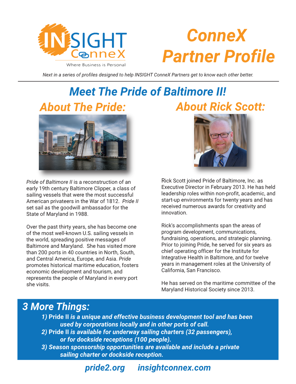 Pride of Balto 2 Partner Profile