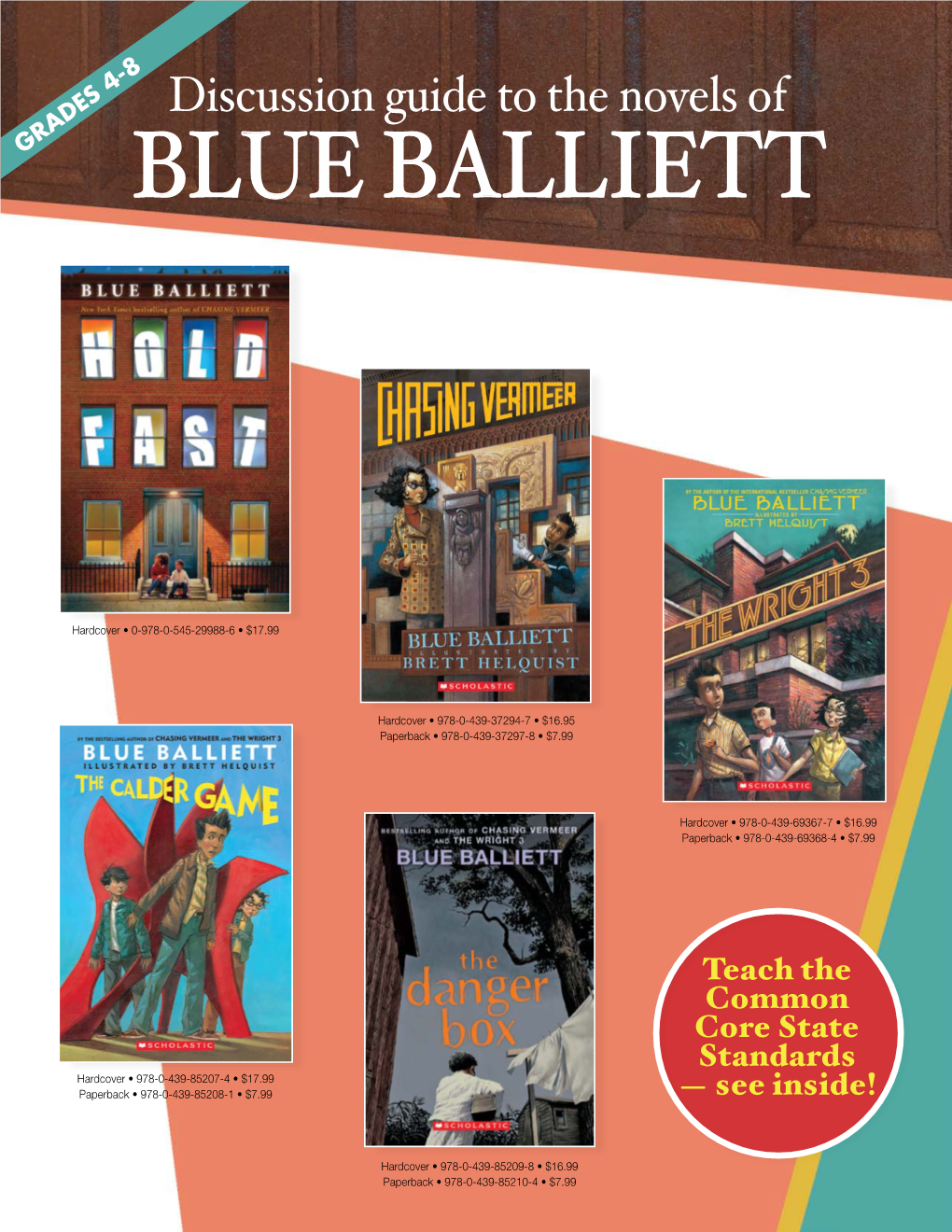 Discussion Guide to the Novels of a Gr Blue Balliett