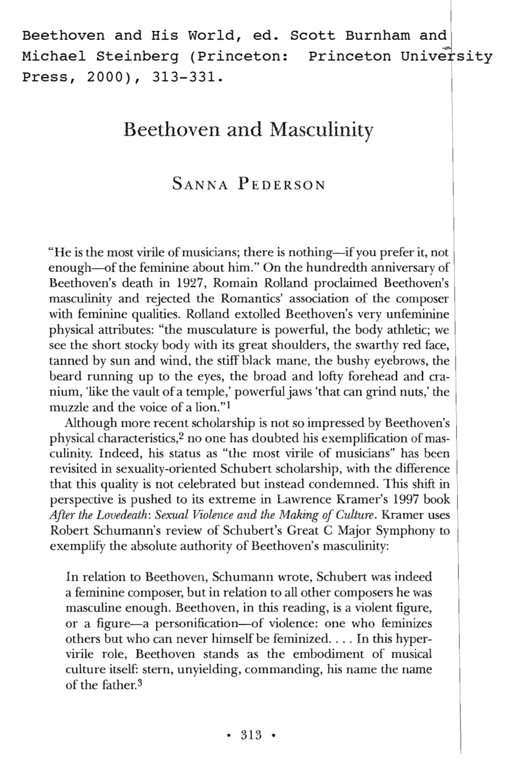 Beethoven-And-Masculinity.Pdf