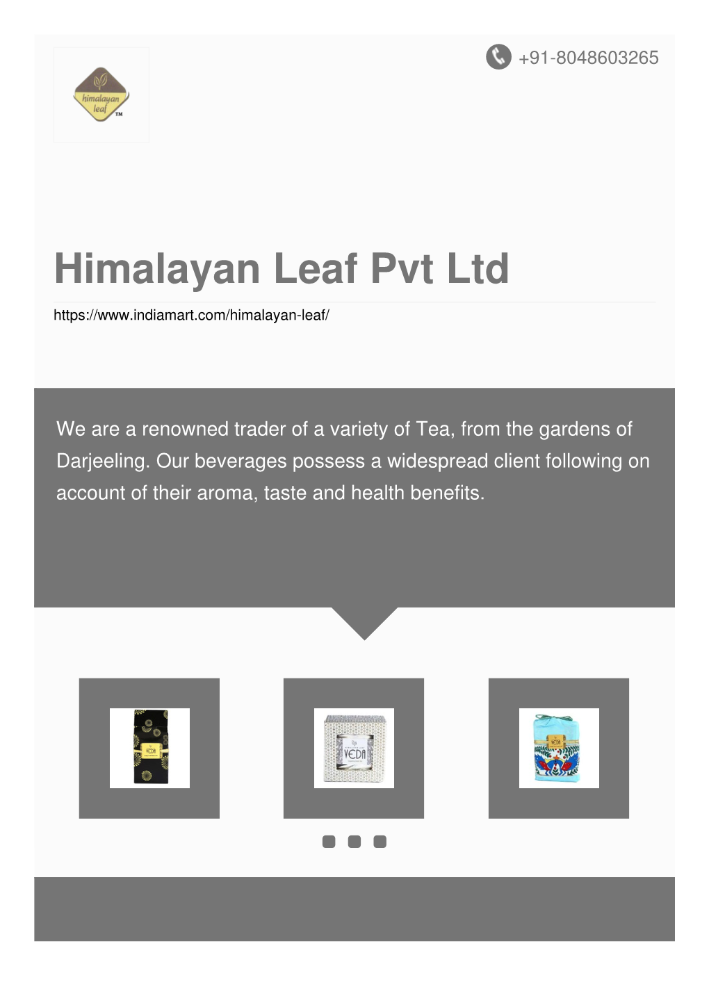 Himalayan Leaf Pvt Ltd