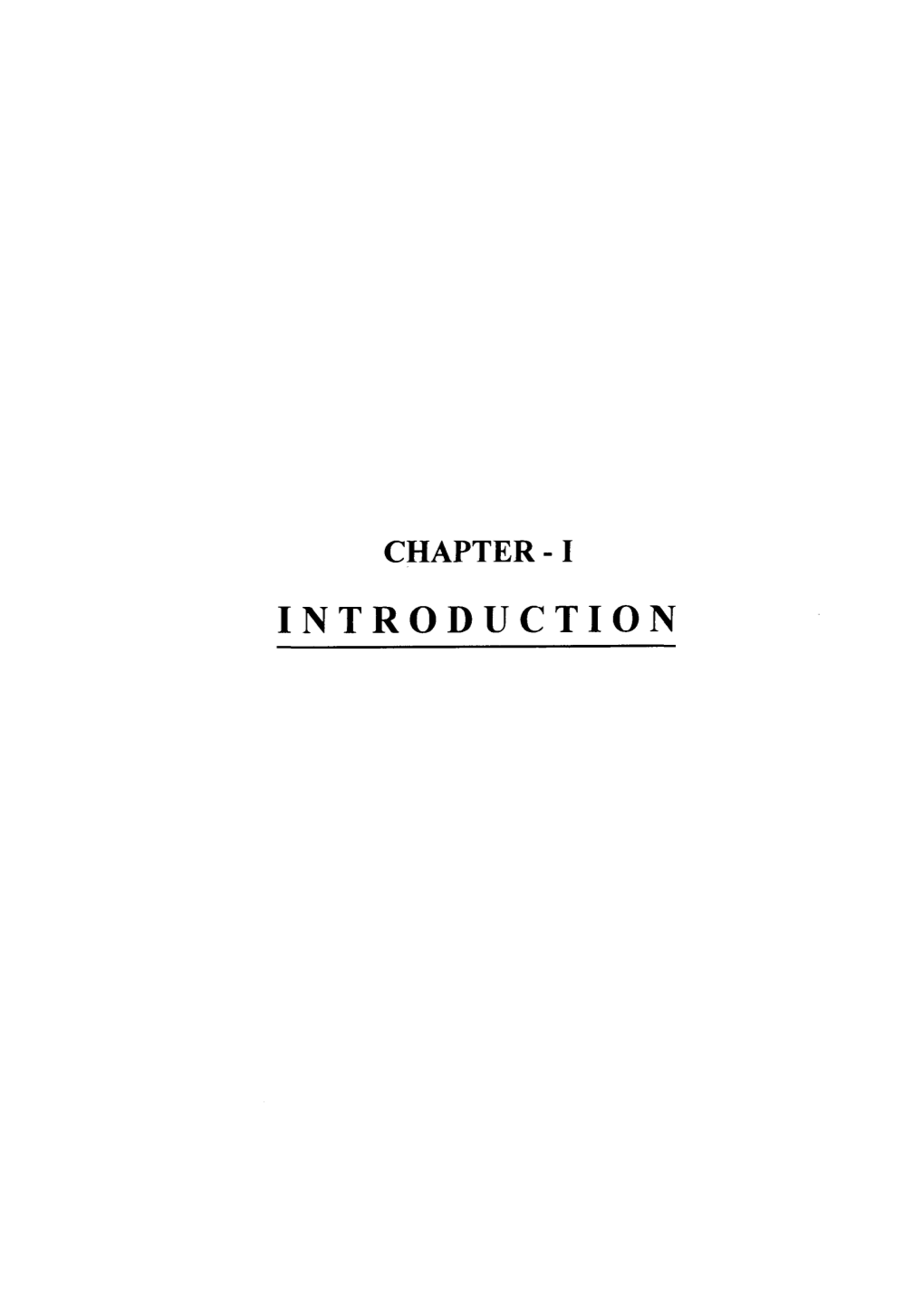 INTRODUCTION Introduction 1