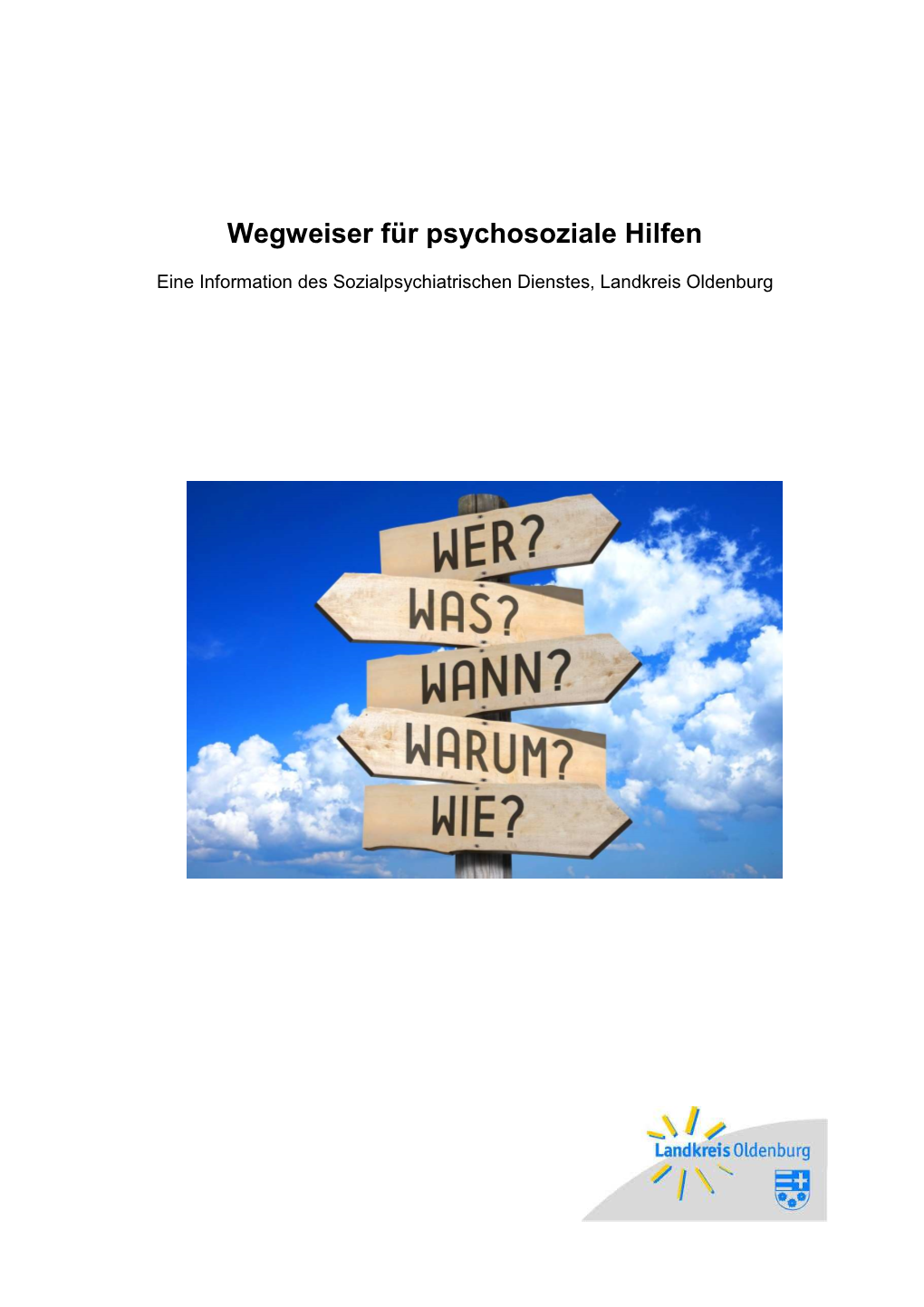 Wegweiser Für Psychosoziale Hilfen