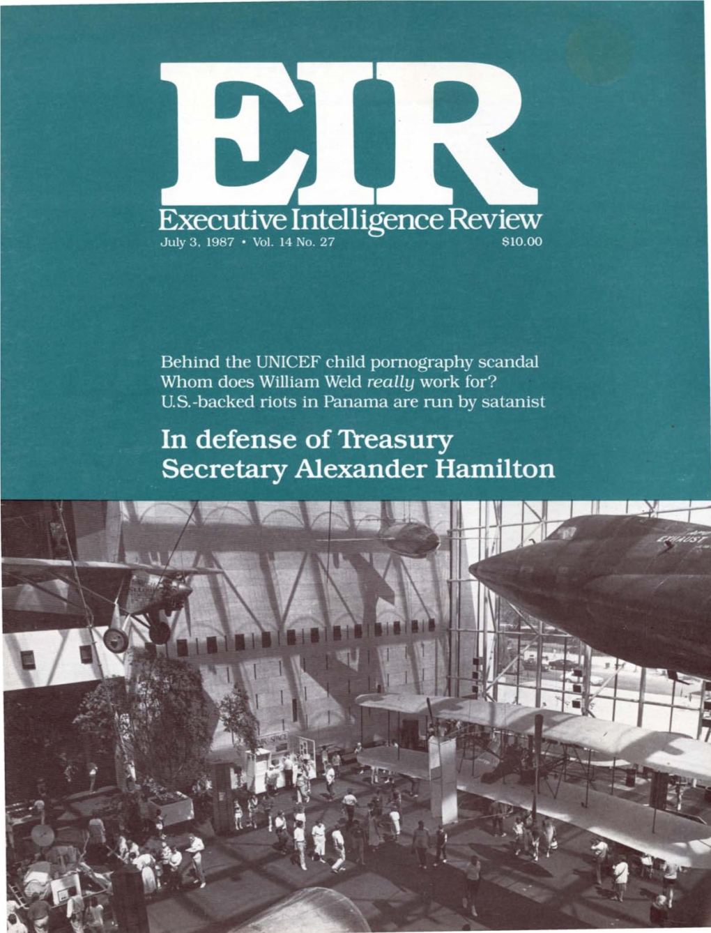 Executive Intelligence Review, Volume 14, Number 27, July 3, 1987