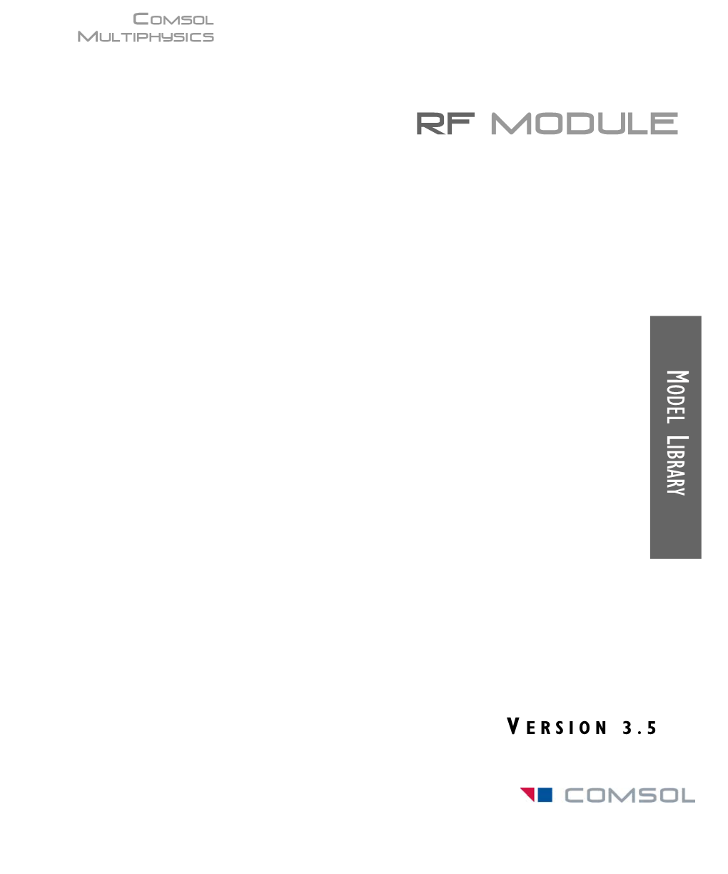 Rf Module M Odel L Ibrary