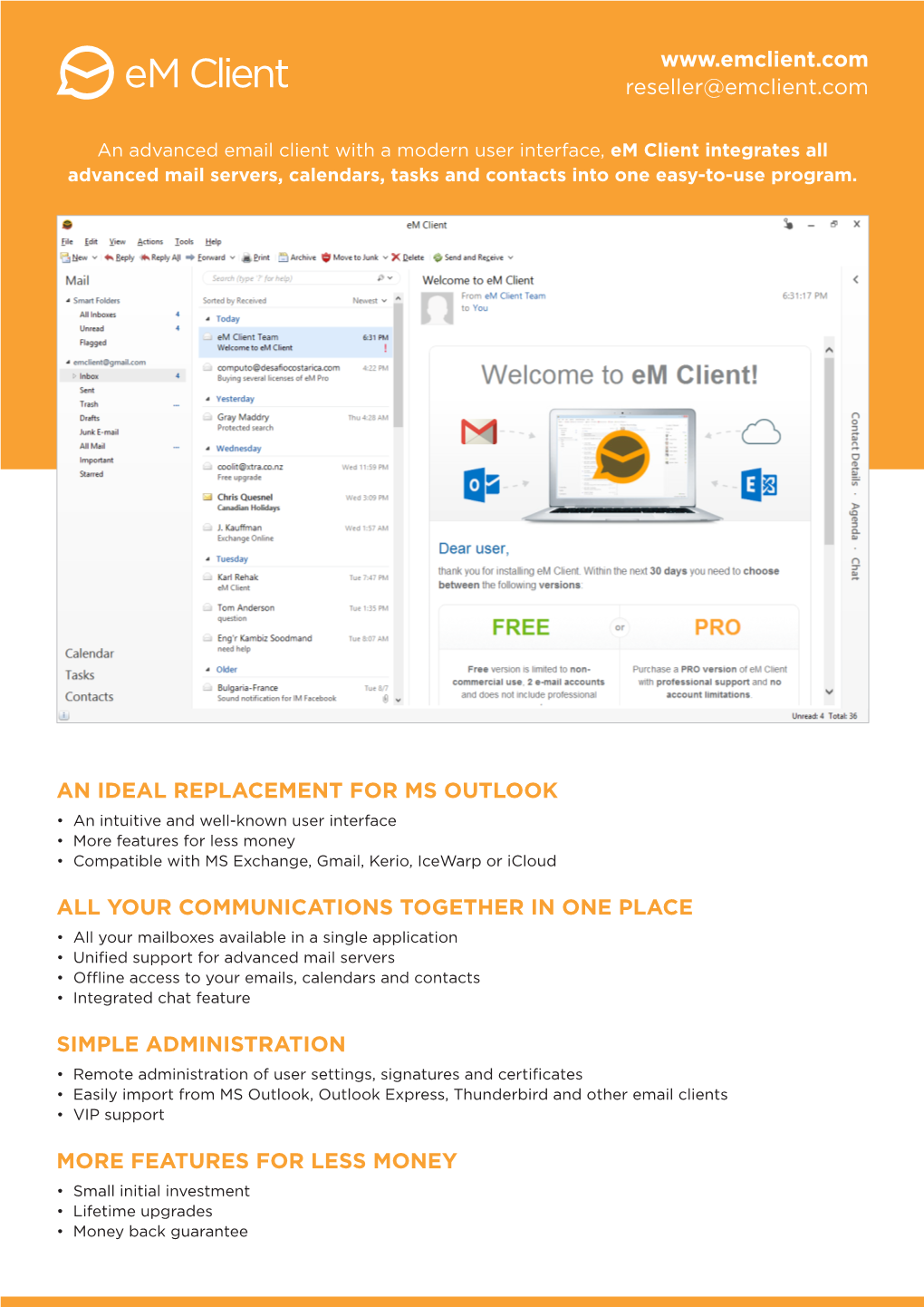 An Ideal Replacement for Ms Outlook All Your