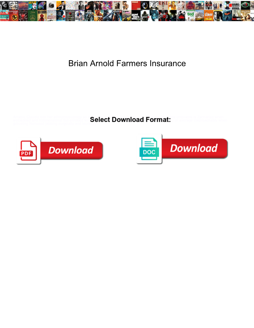 Brian Arnold Farmers Insurance