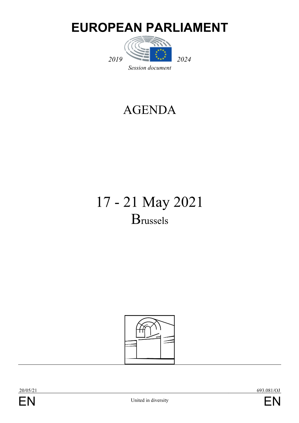 21 May 2021 Brussels