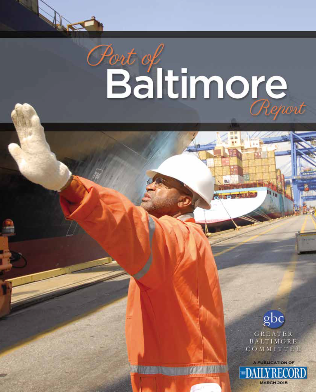 2015 Port of Baltimore Report