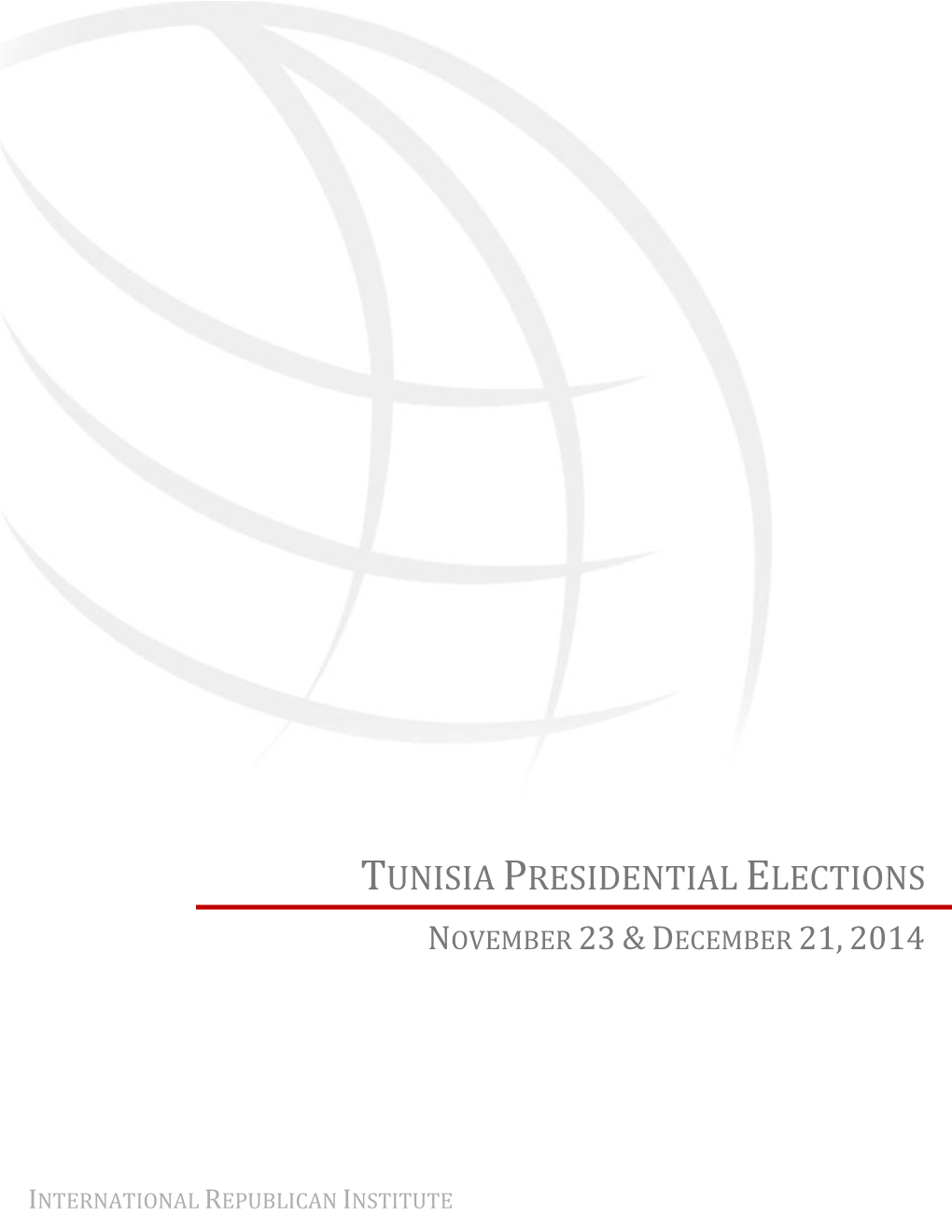 Tunisia Presidential Elections