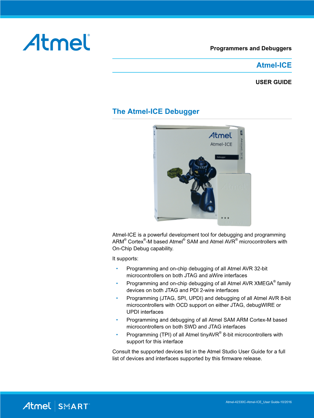 Atmel-ICE the Atmel-ICE Debugger