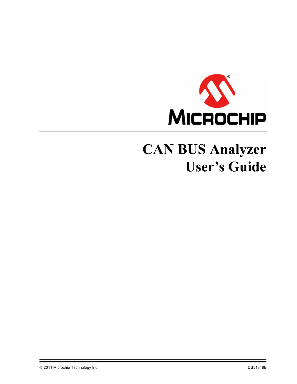 CAN BUS Analyzer User's Guide