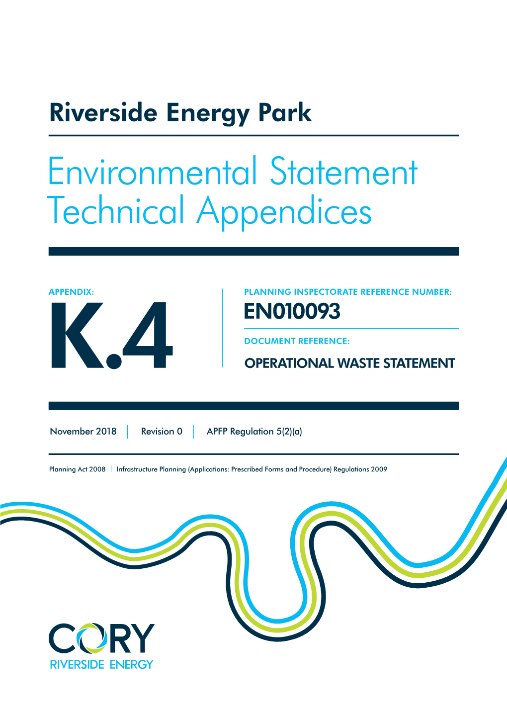 Cory Riverside Energy) (“Cory” Or “The Applicant”) by Peter Brett Associates (PBA)