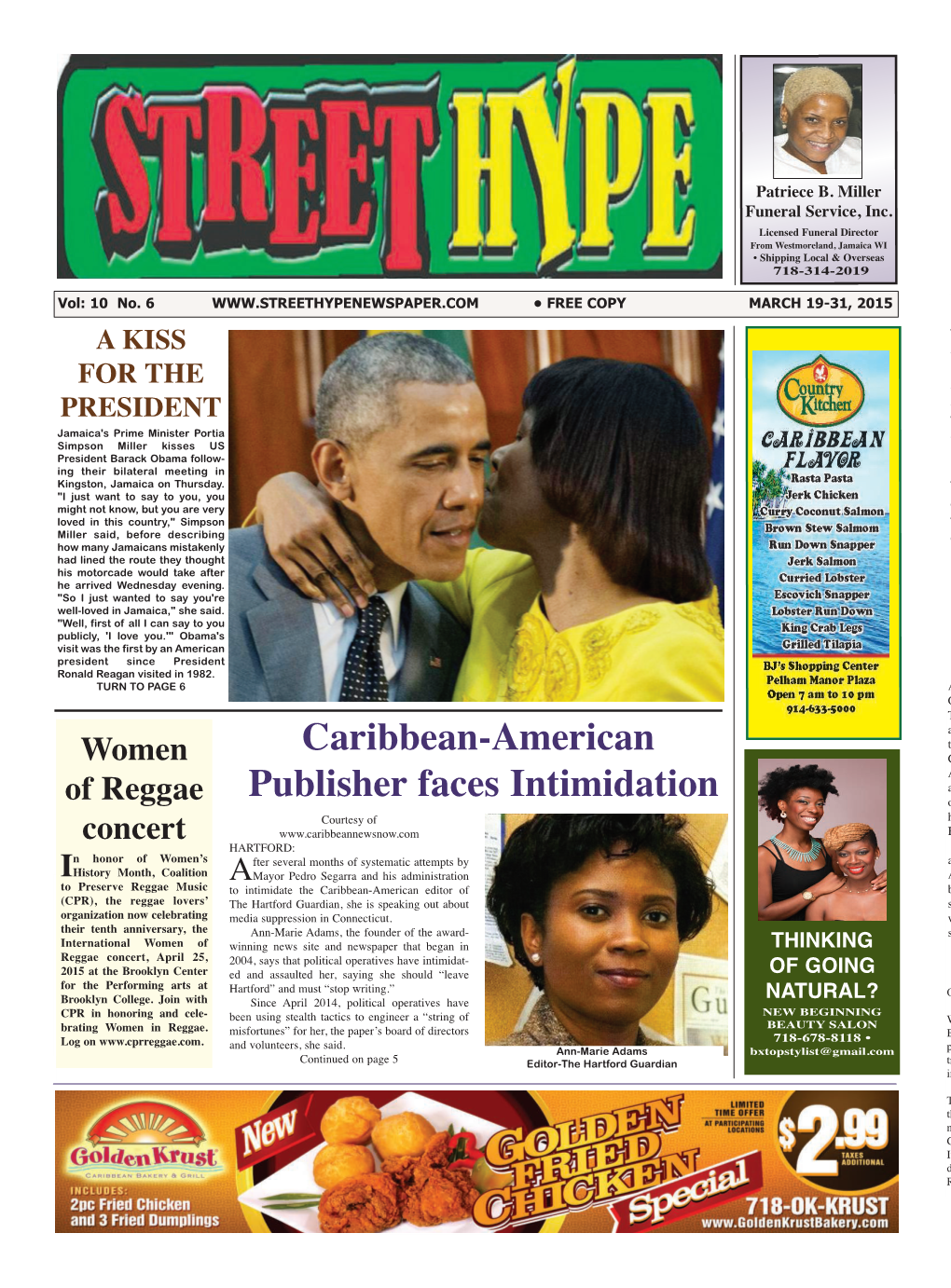 Caribbean-American Publisher Faces Intimidation