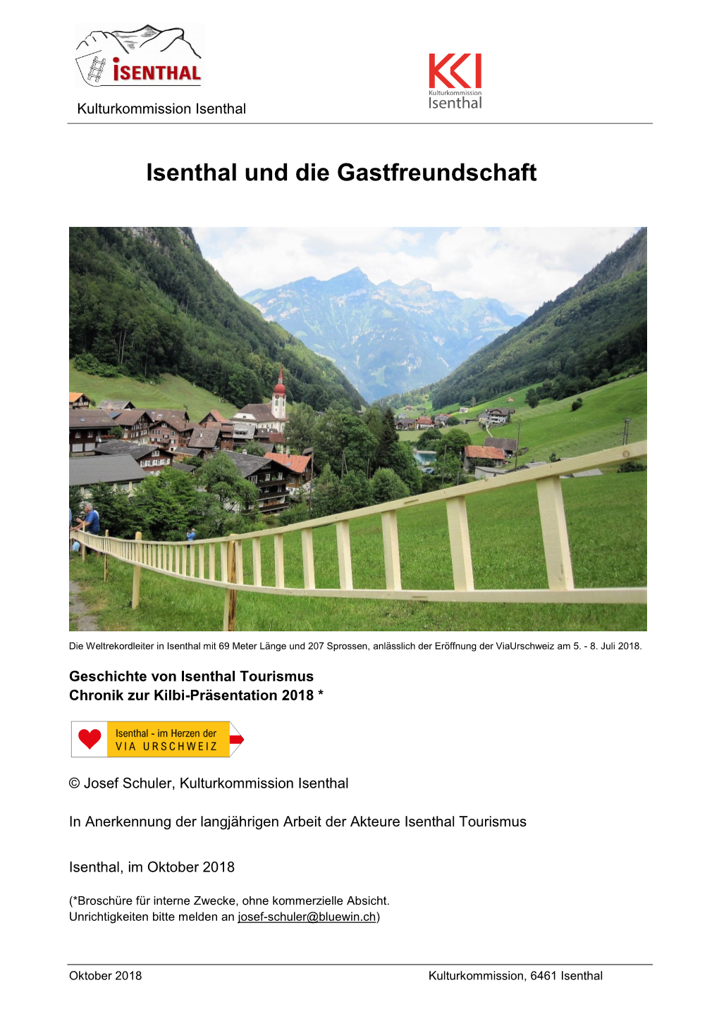 Isenthal Und Die Gastfreundschaft