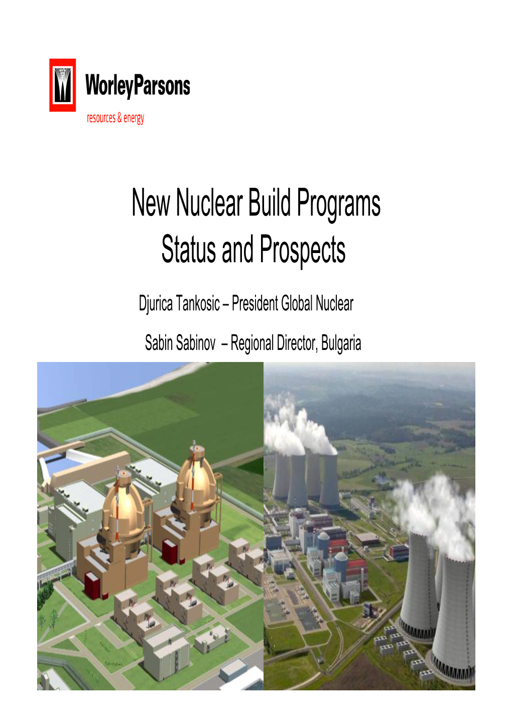 New Nuclear Build Programs Status and Prospects