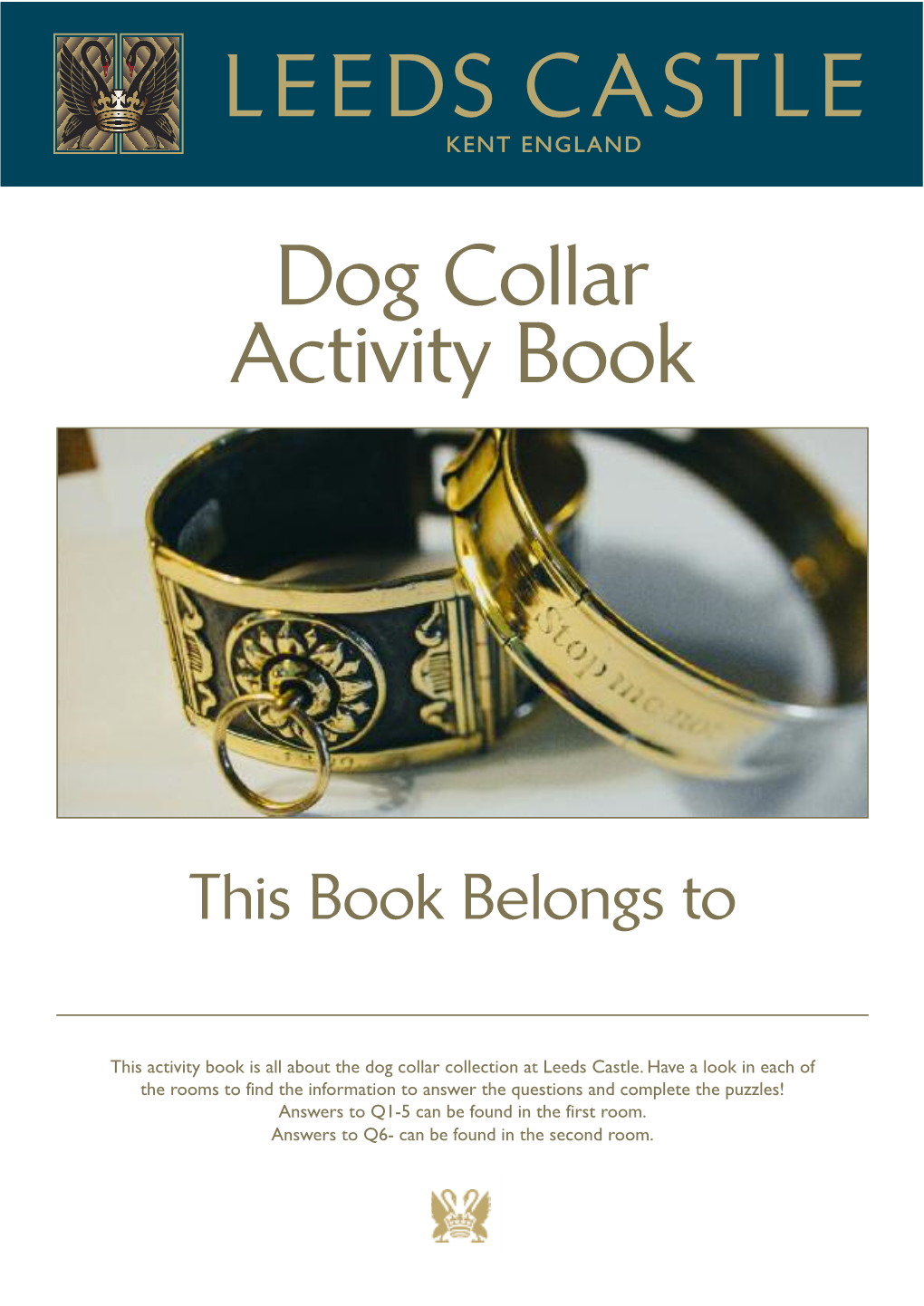 Dog Collar Activity Book