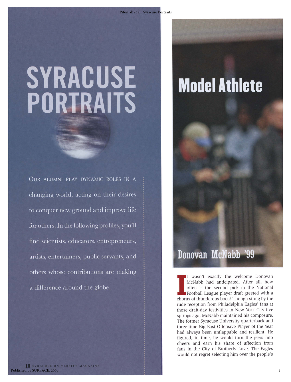 Syracuse Portraits