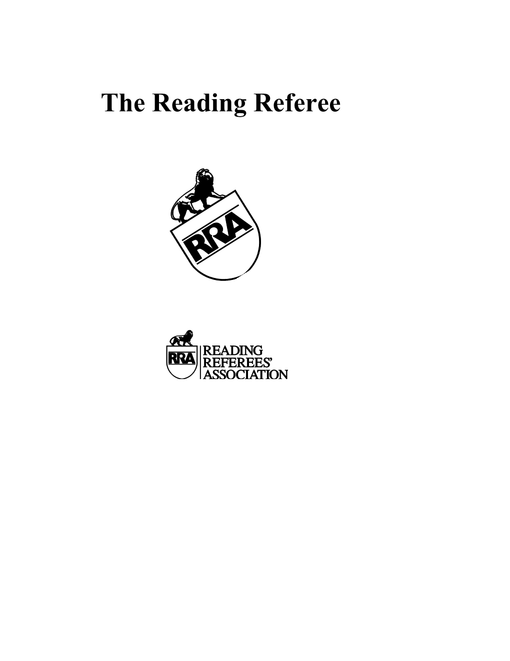 The Reading Referee