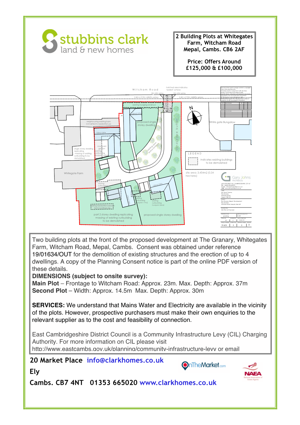 Plots at the Granary, Whitegate Farm