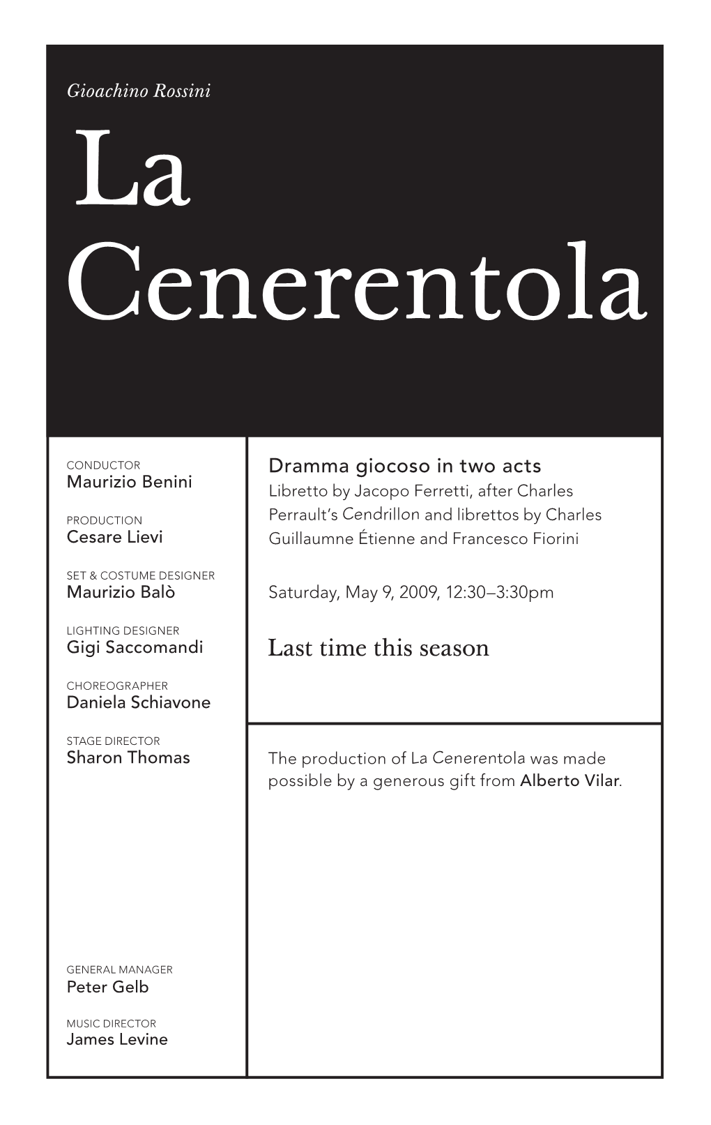 La Cenerentola