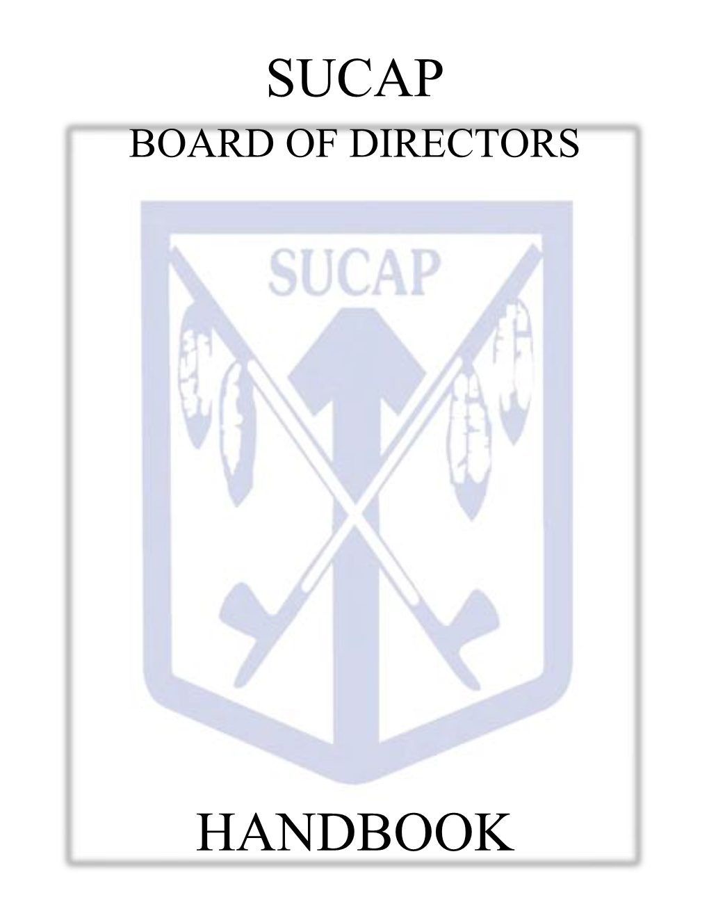 Sucap Handbook