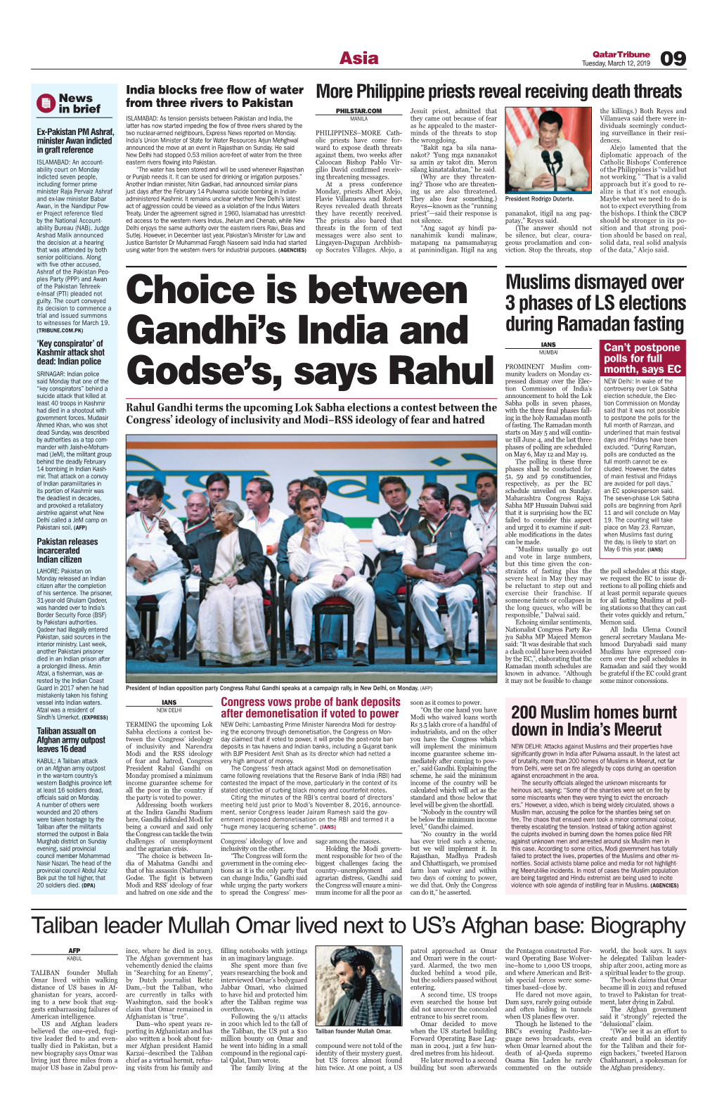 Choice Is Between Gandhi's India and Godse's, Says Rahul