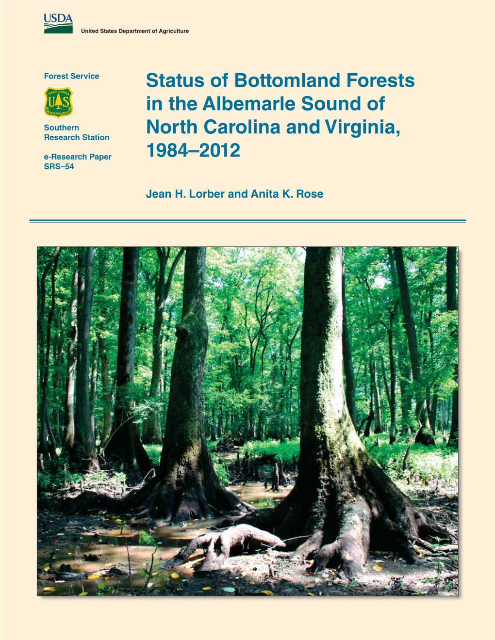 Status of Bottomland Forests in the Albemarle Sound of North Carolina and Virginia, 1984–2012