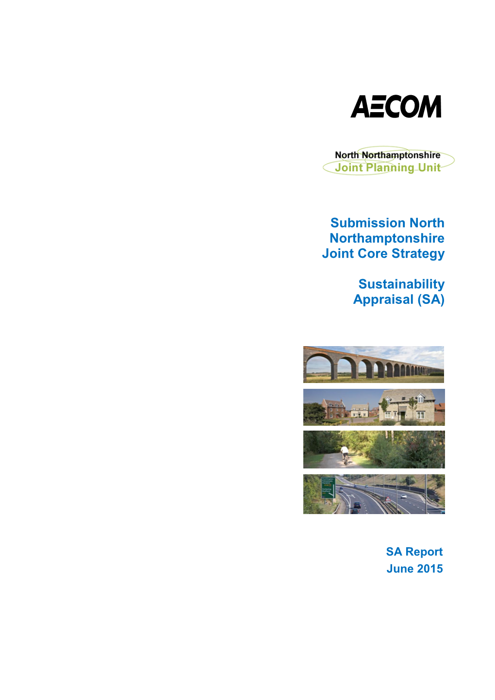 Submission North Northamptonshire Joint Core Strategy Sustainability