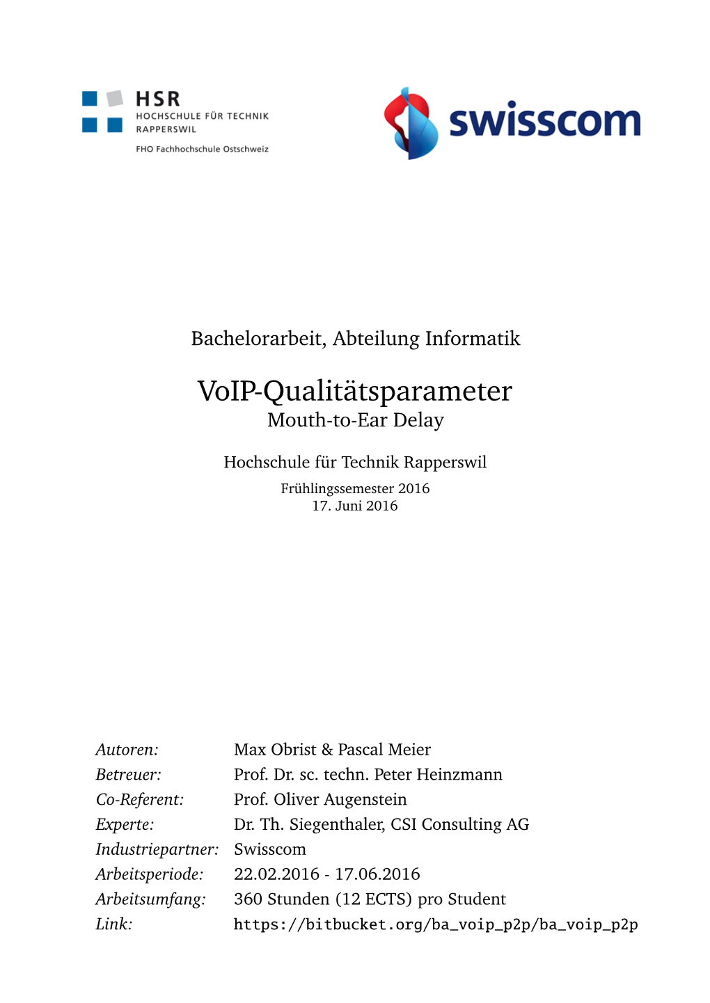 Voip-Qualitätsparameter Mouth-To-Ear Delay