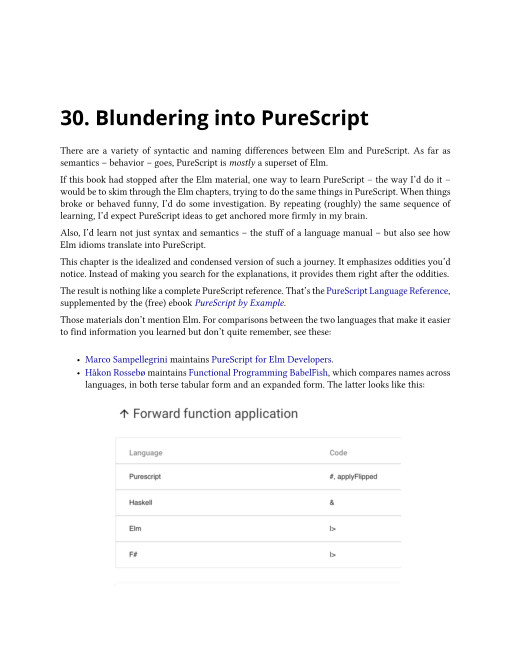 30. Blundering Into Purescript