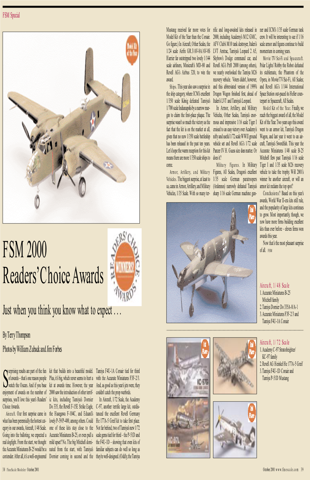 FSM 2000 Readers' Choice Awards