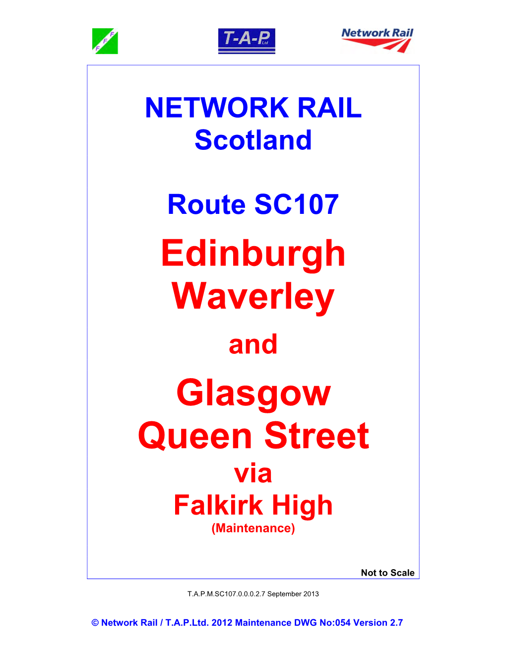 Edinburgh Waverley Glasgow Queen Street
