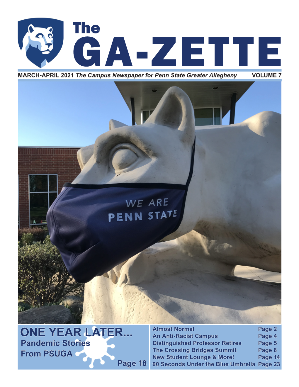 The GA-ZETTE MARCH-APRIL 2021 - 23