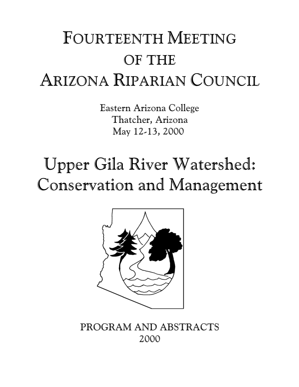 Upper Gila River Watershed: Conservation and Management