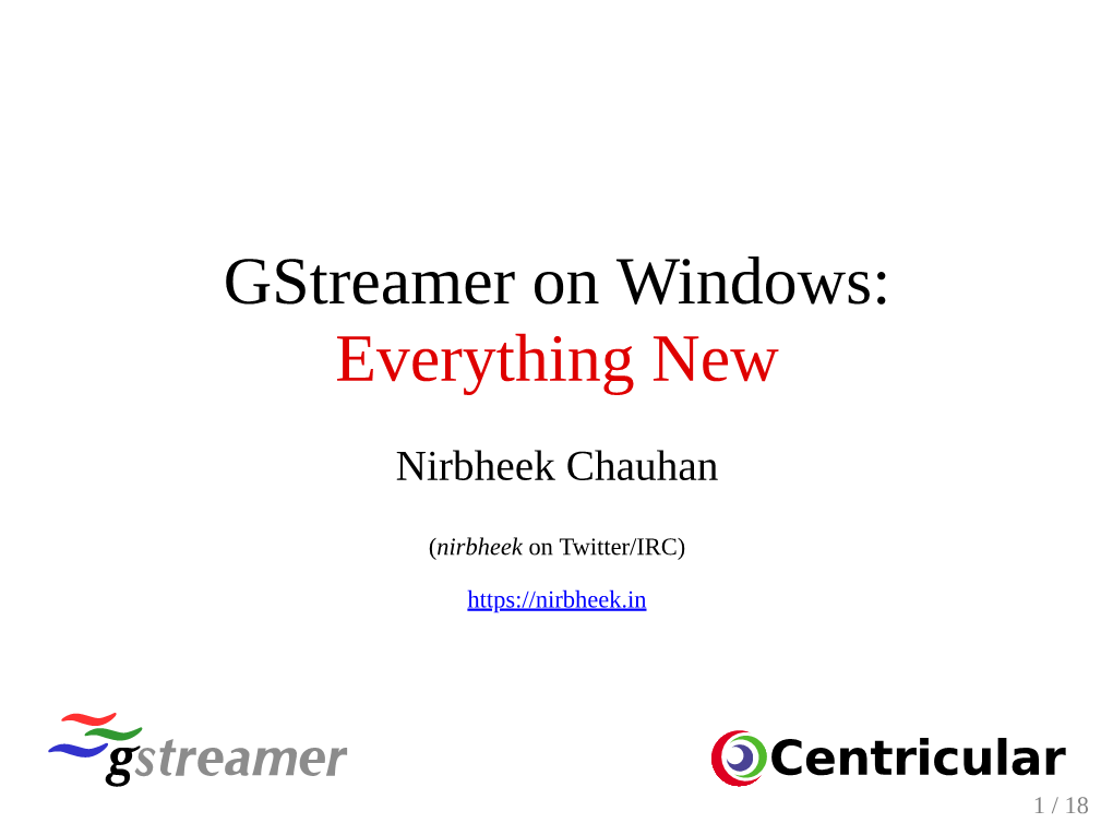 Gstreamer on Windows: Everything New