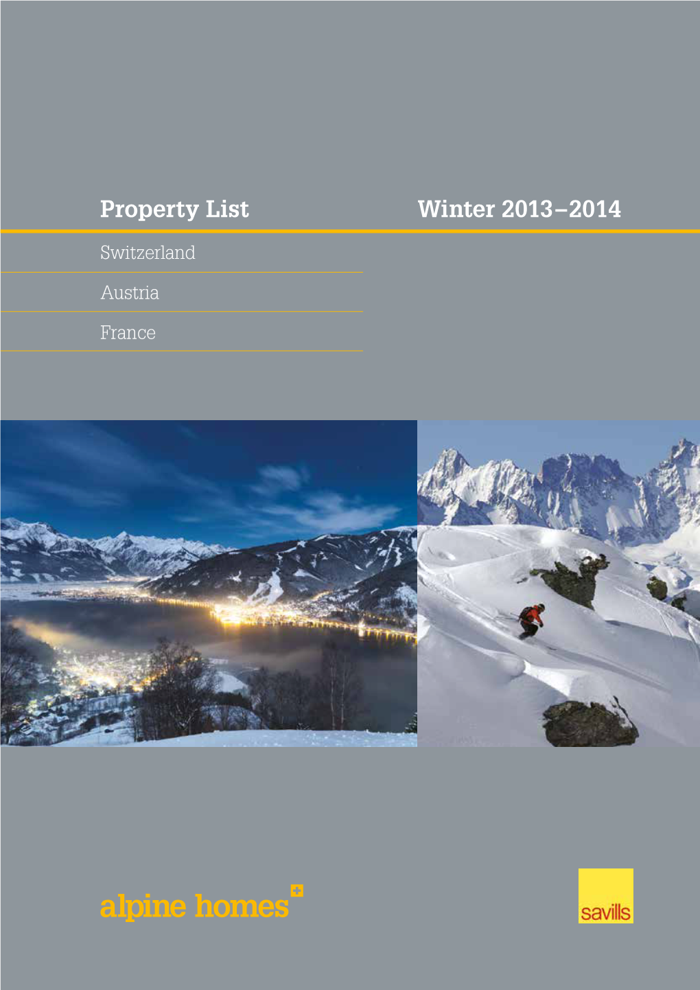 Property List Winter 2013–2014