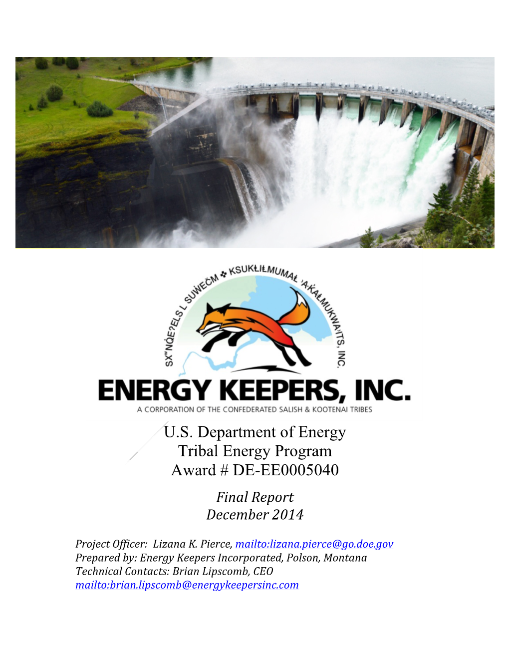 Energy Keepers, Inc