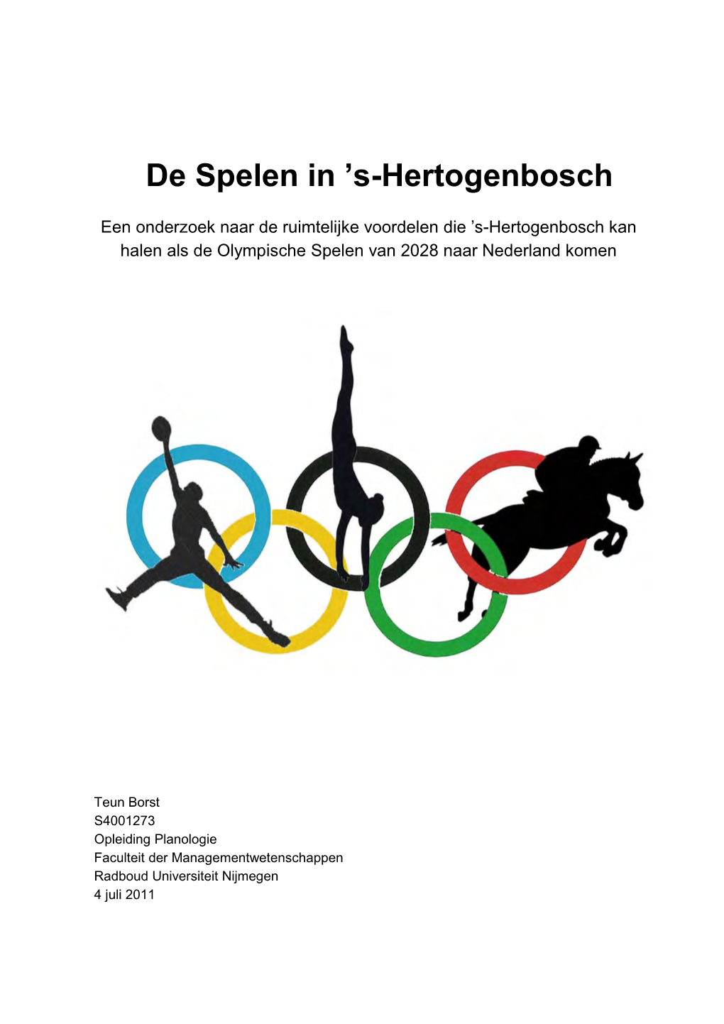 Accommodatievereisten Olympische Spelen