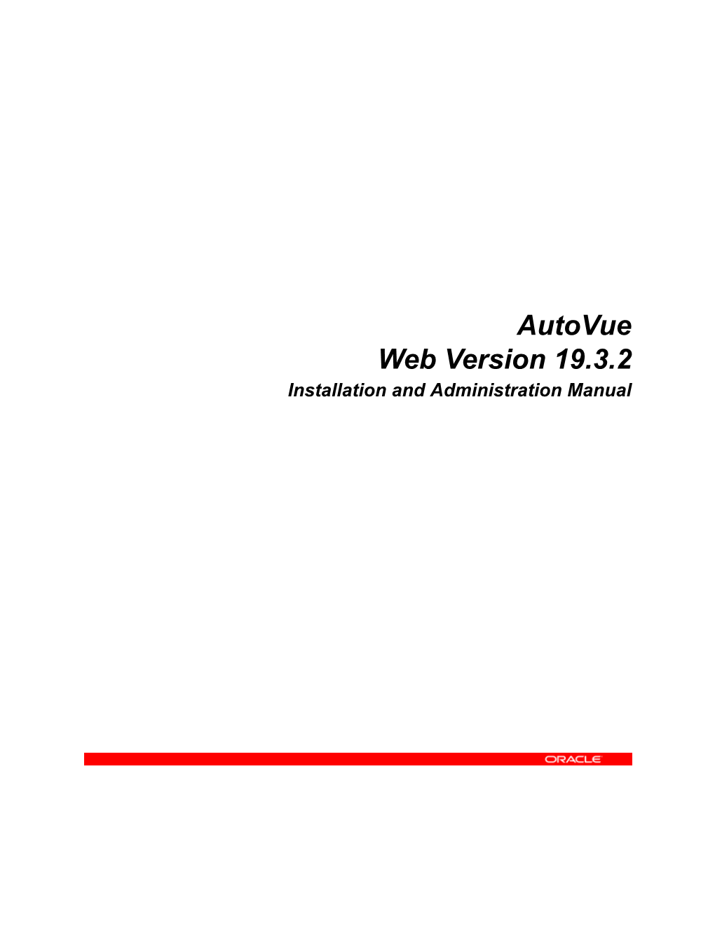 Installation and Administration Manual Copyright © 1999, 2009, Oracle And/Or Its Affiliates